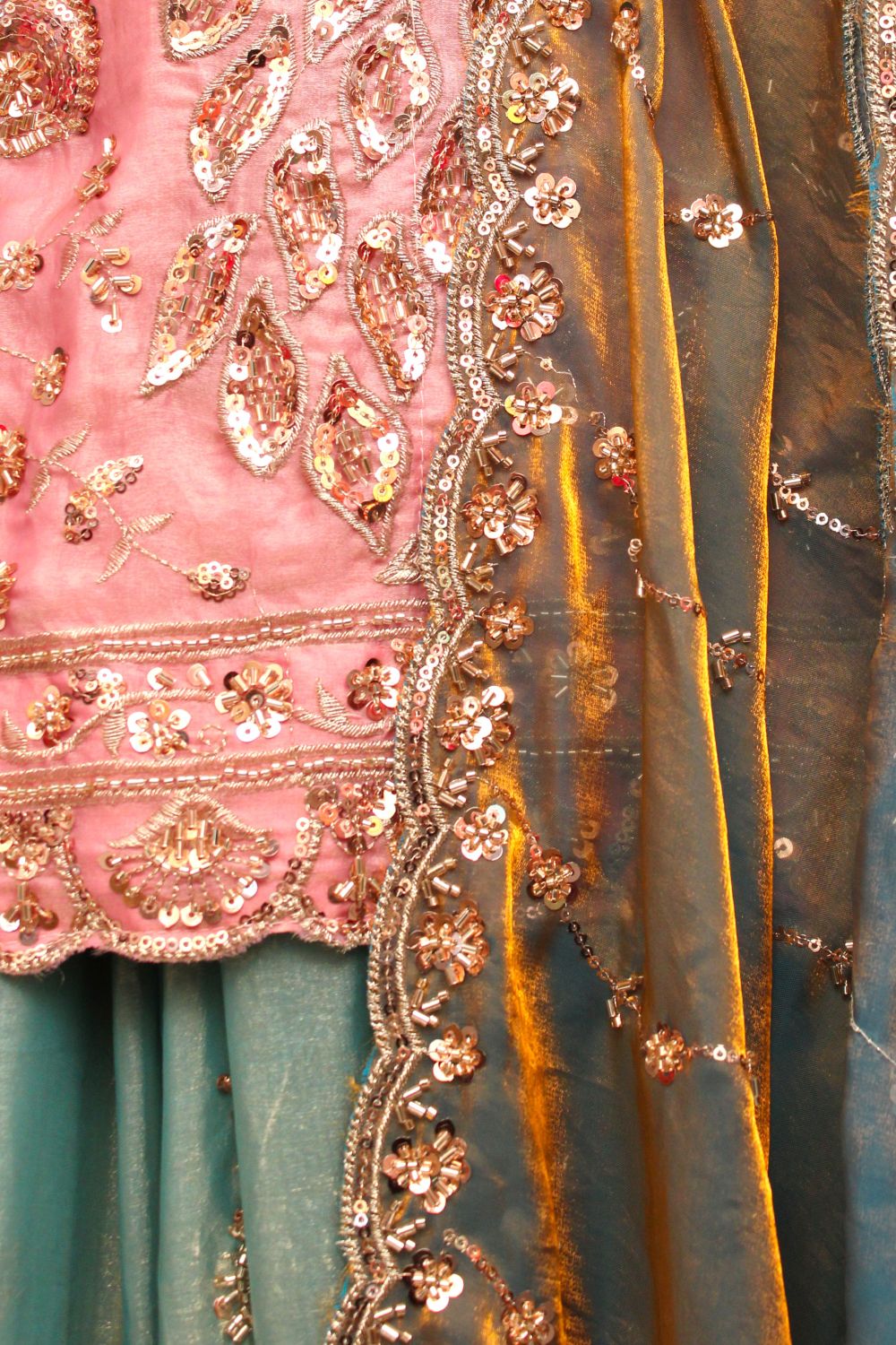 3D Peacock Lehnga