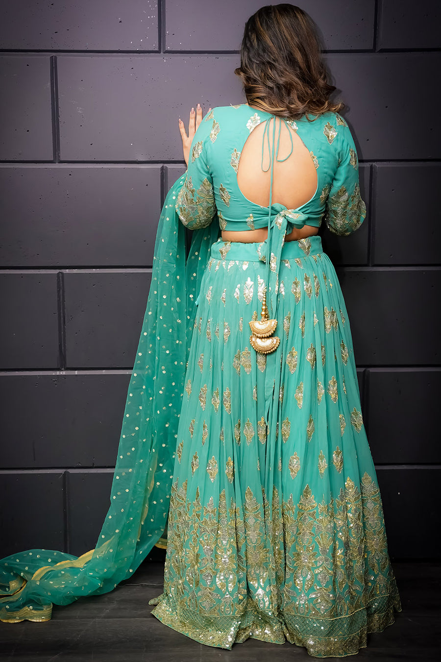 Light Green Lehenga