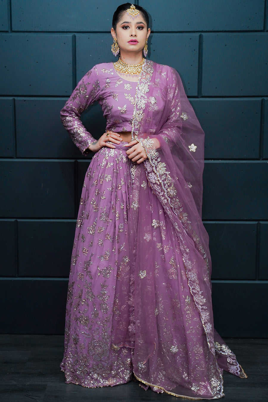 Light Purple Lehenga