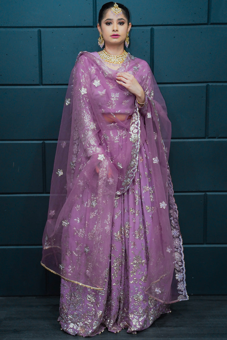 Light Purple Lehenga