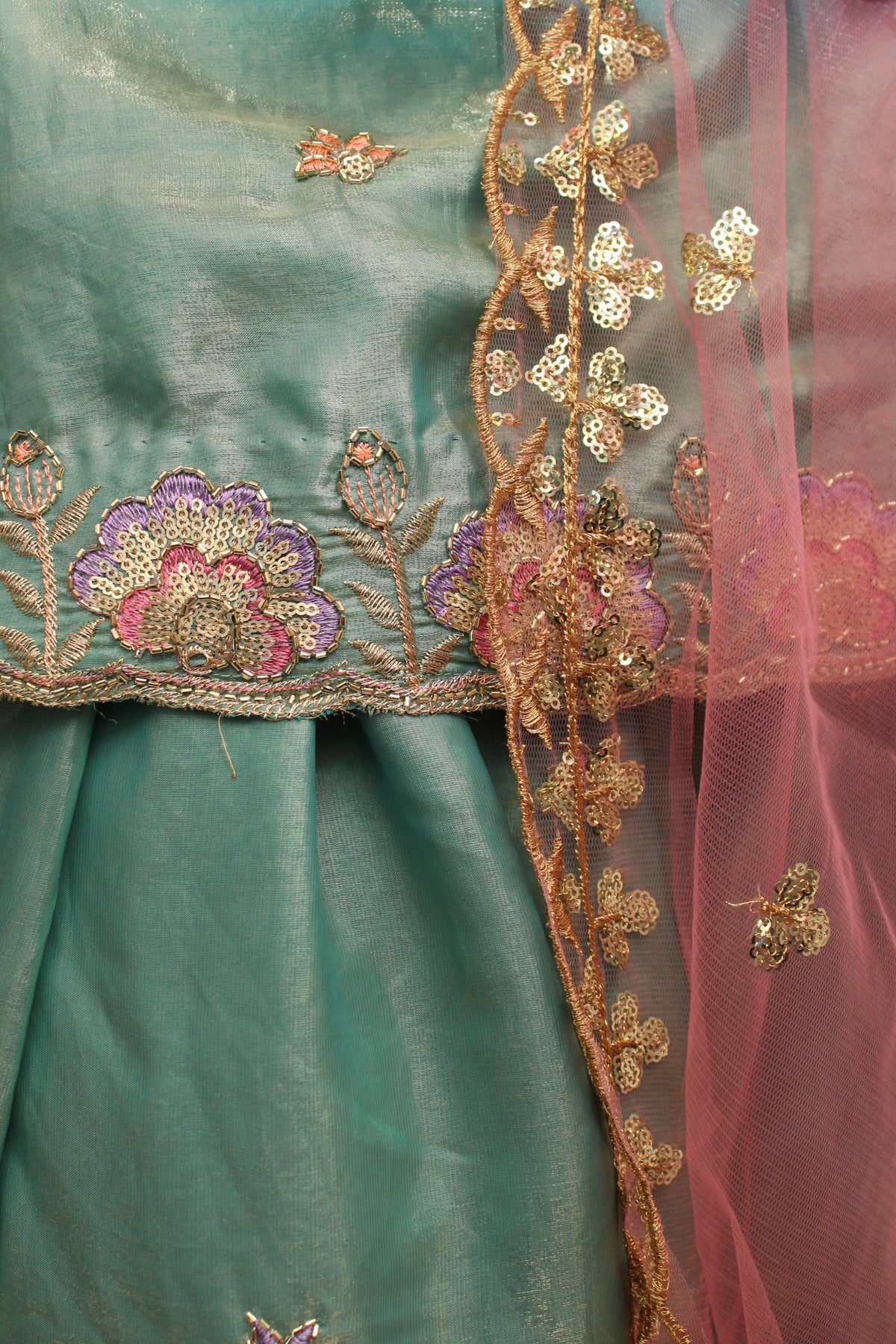 Aqua Blue Salwar Suit