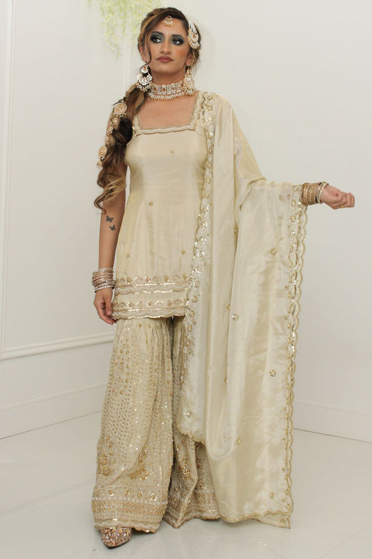 Off-White Cosmos Sharara Suit